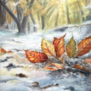 November Morning 27x38cm by Stela Toncheva
